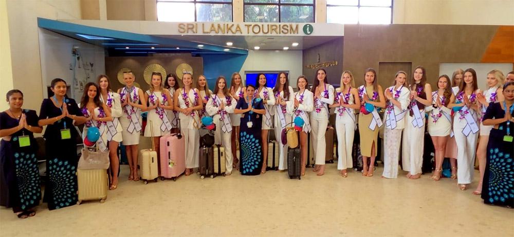 Miss Poland Beauty Contestants Arrive in Sri Lanka for International Promotional Stage