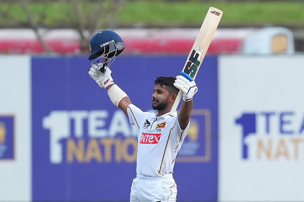 Sonal Dinusha Joins Sri Lankan Legends With Three Test Centuries in Two-Match Series