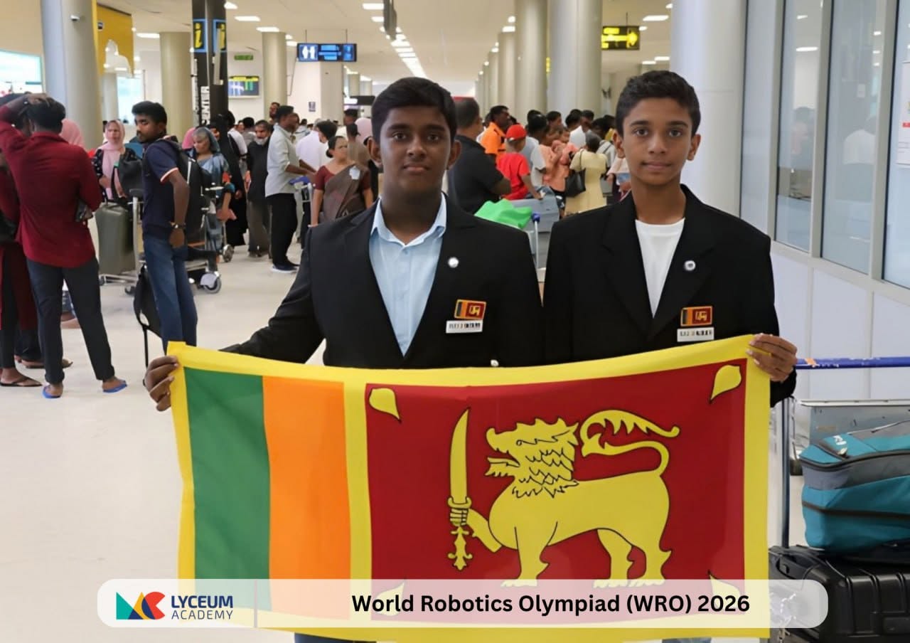 Sri Lankan Young Innovators Secure 10th Place at World Robotics Olympiad 2026