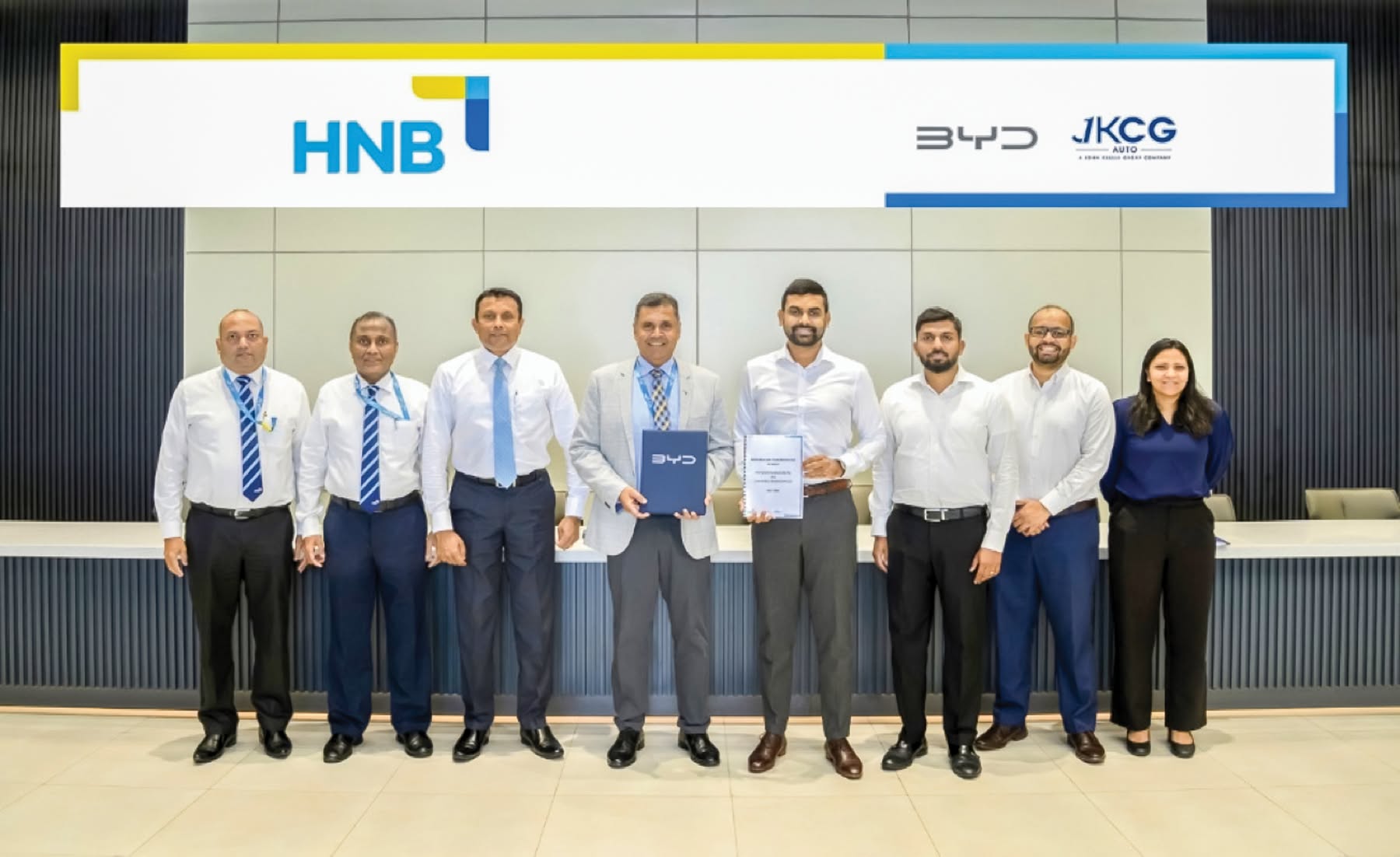 HNB Extends Partnership with John Keells CG Auto to Offer Vehicle Leasing for BYD and Denza