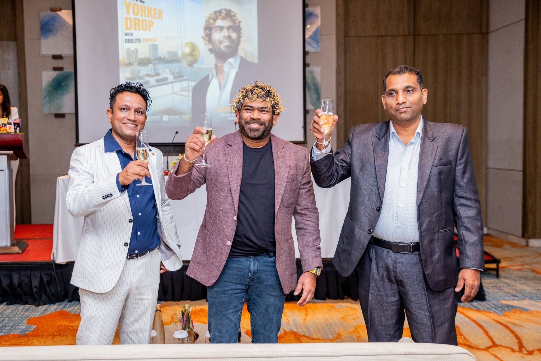 Lasith Malinga Joins Odiliya Residencies as Brand Ambassador