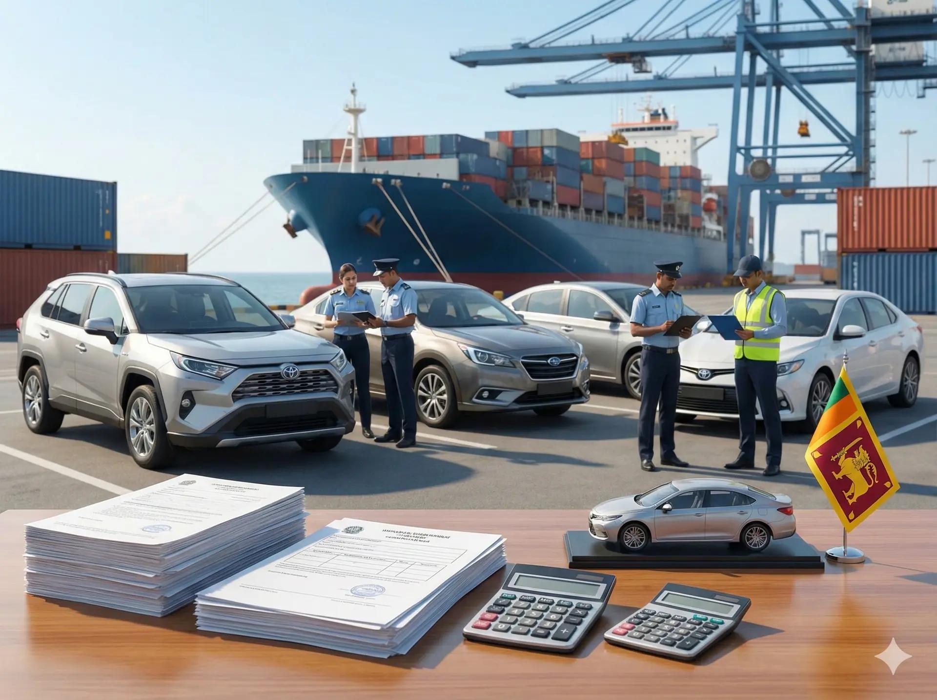 Sri Lanka Imports 316,000 Vehicles, Generates Rs. 512.5 Billion in Tax Revenue