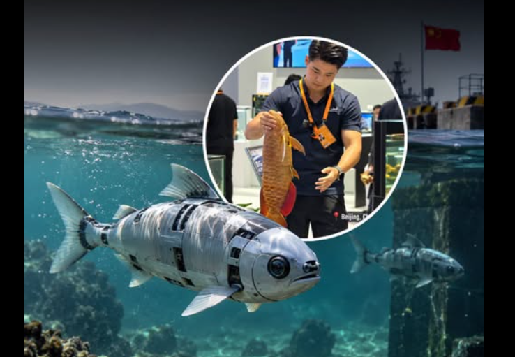 China Unveils Lifelike Robotic Fish That Navigates Underwater Autonomously