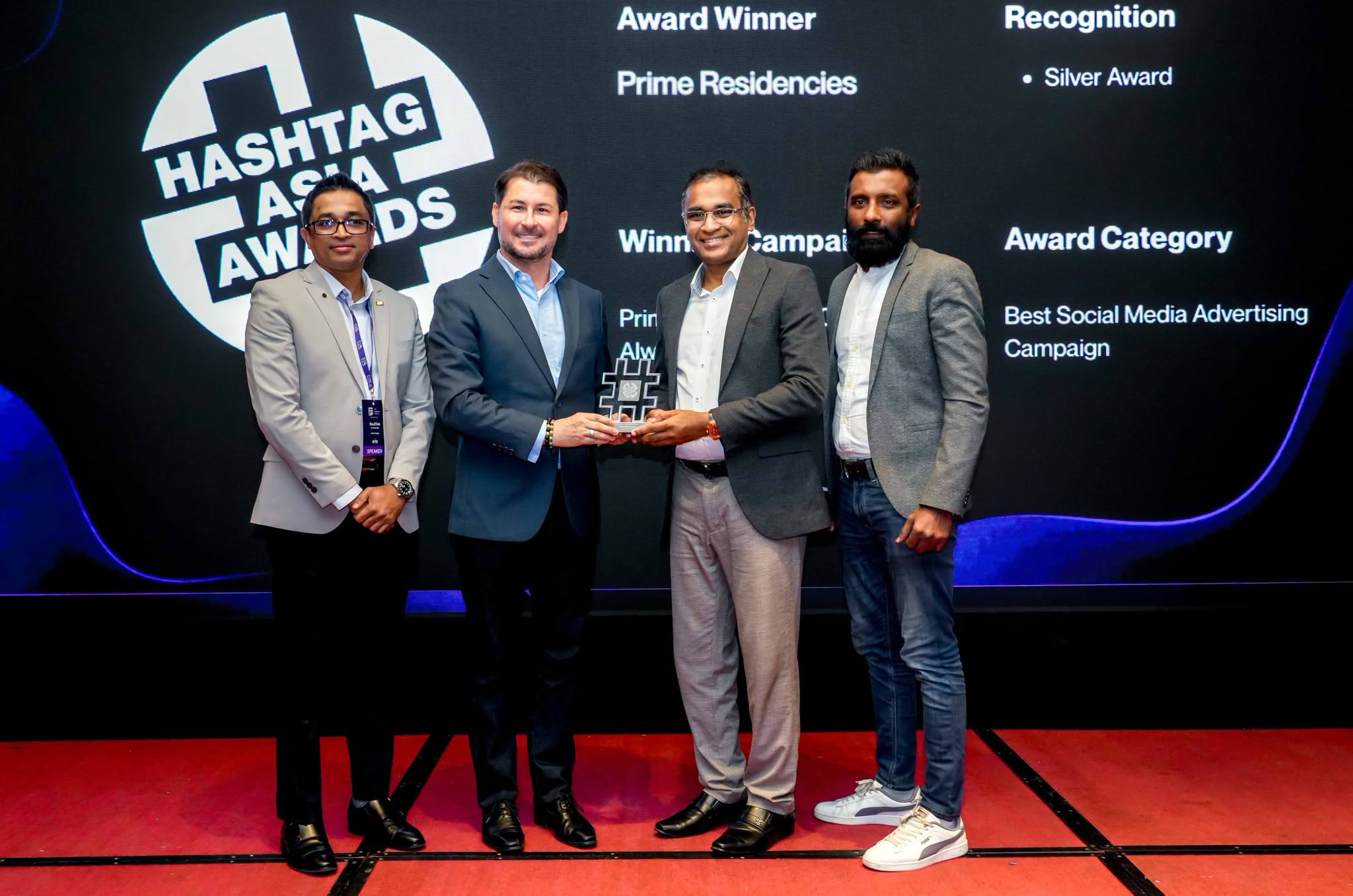 Prime Residencies Earns Silver at Hashtag Asia Awards 2026, Joining the Region’s Top-Performing Digital Brands