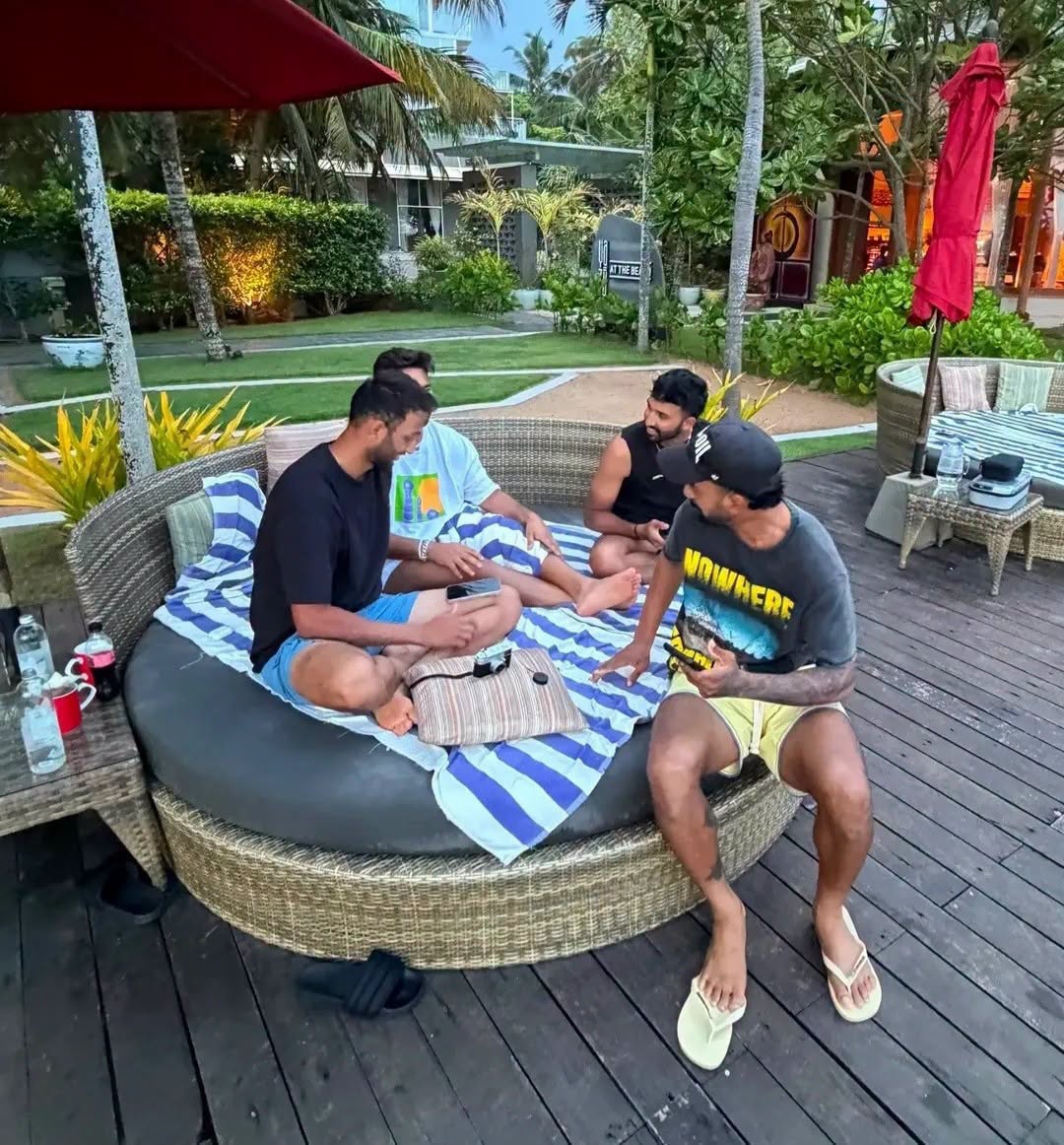 Indian Cricketers Take in the Beauty of Galle Ahead of Test Series