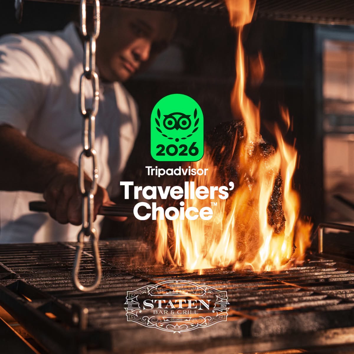 Staten Bar & Grill Named 2026 TripAdvisor Travellers’ Choice Winner