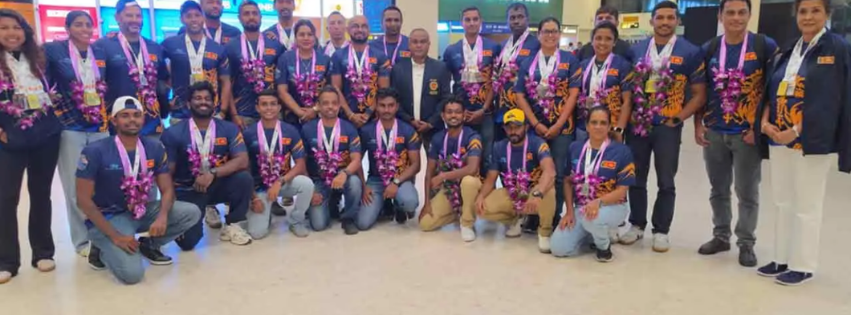 Sri Lankan Swimmers Return Home with 52 Medals from Asian Masters Championships
