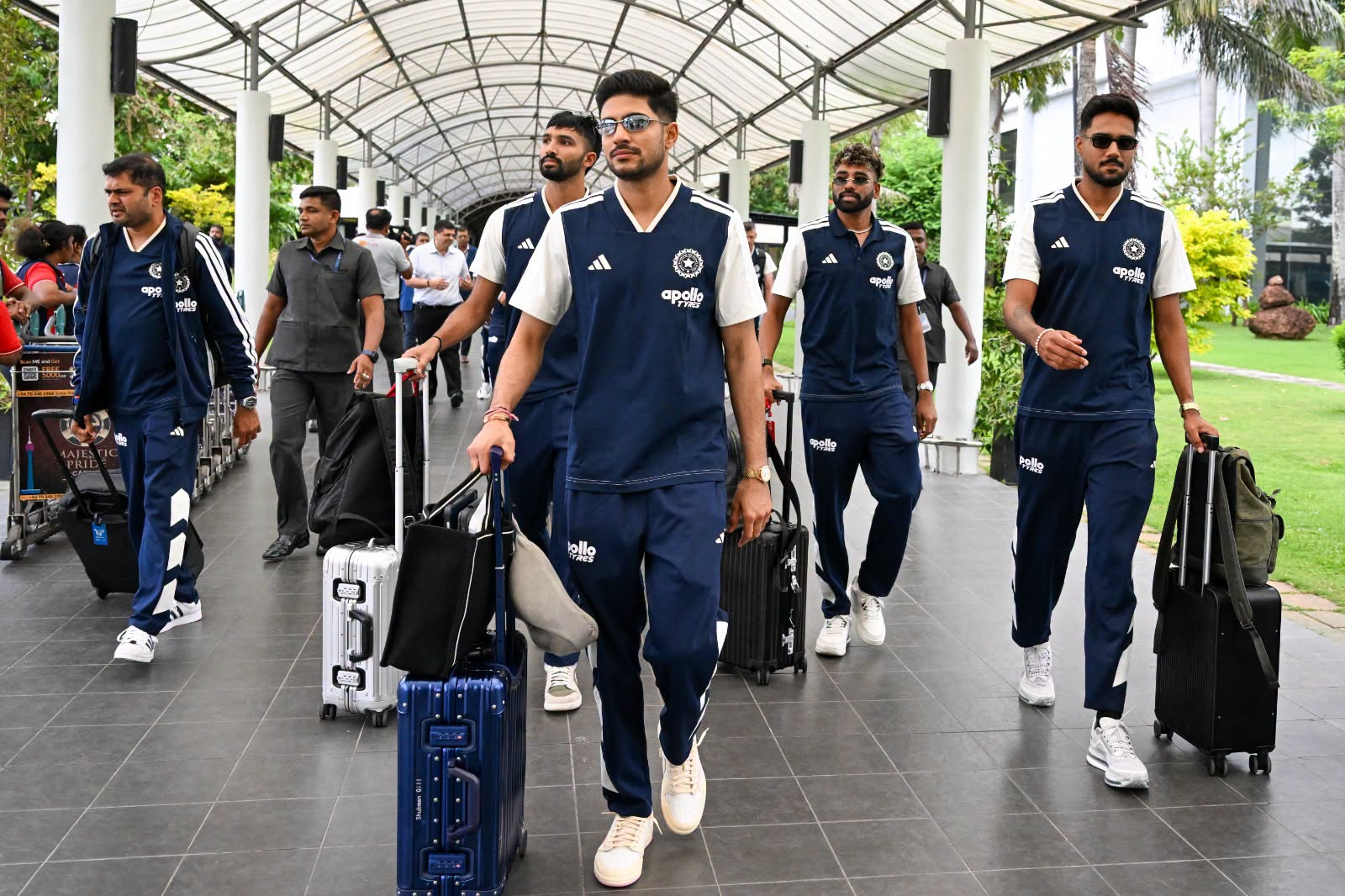 India Arrive in Sri Lanka for Two-Match Test Series Showdown