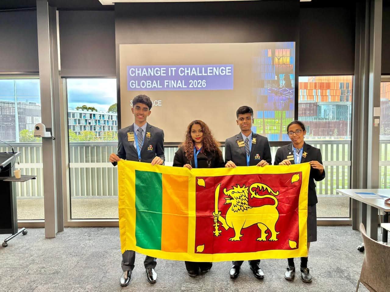 Gateway College Negombo Students Secure Third Place at Global Change Challenge