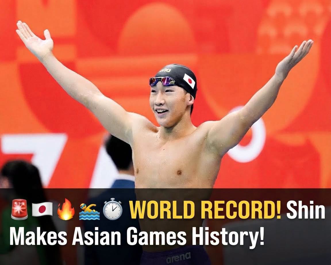 World Record in Tokyo! 17-Year-Old Shin Ohashi Makes History at Asian Games