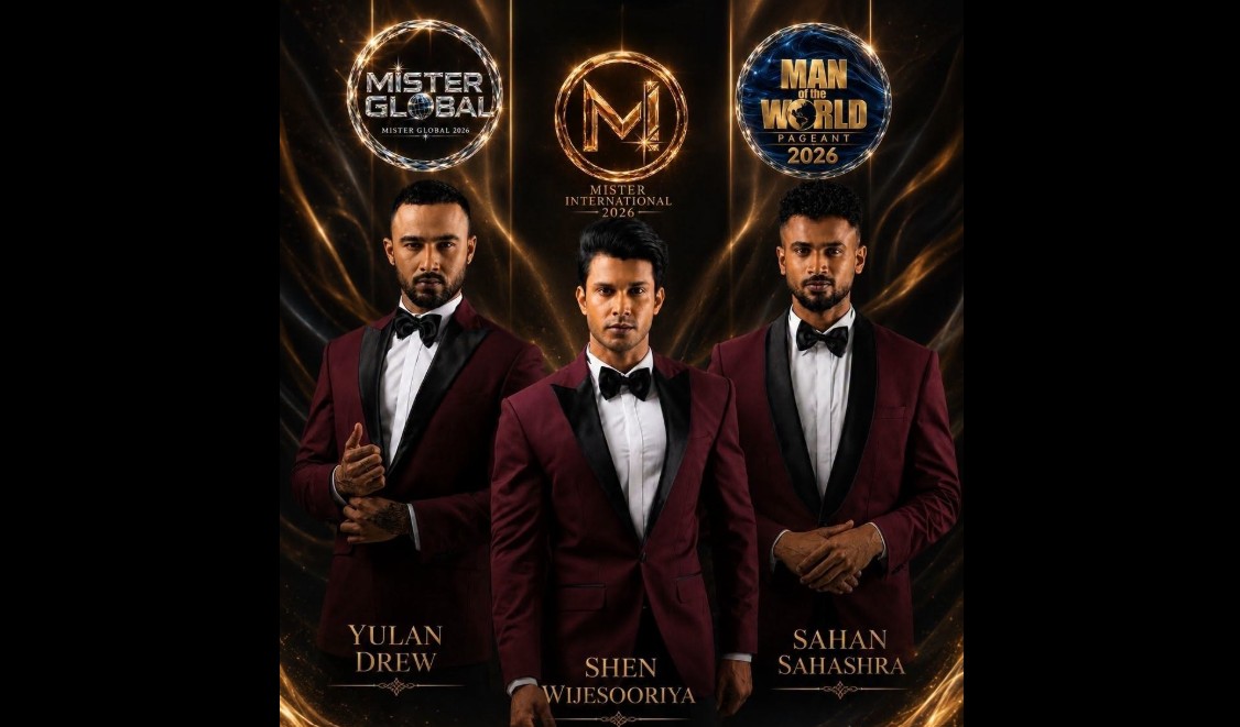 Yulan Drew, Shane Wijesooriya and Sahan Sahashra Crowned at Mister Sri Lanka 2026