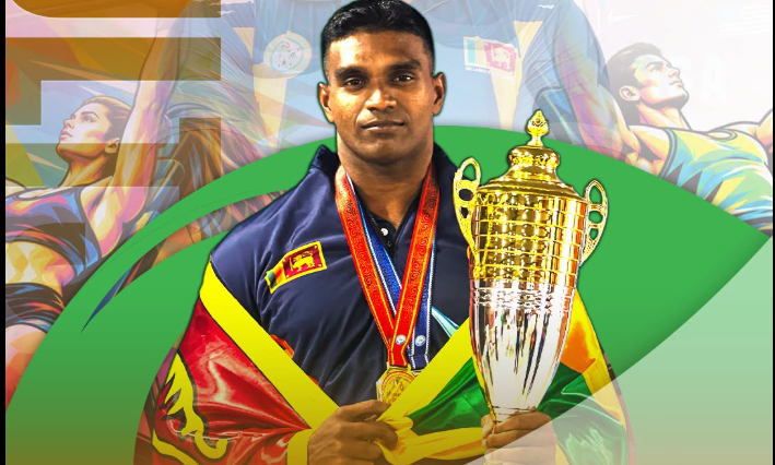 Dulip Madusanka Shatters World Record With 260kg Hack Lift