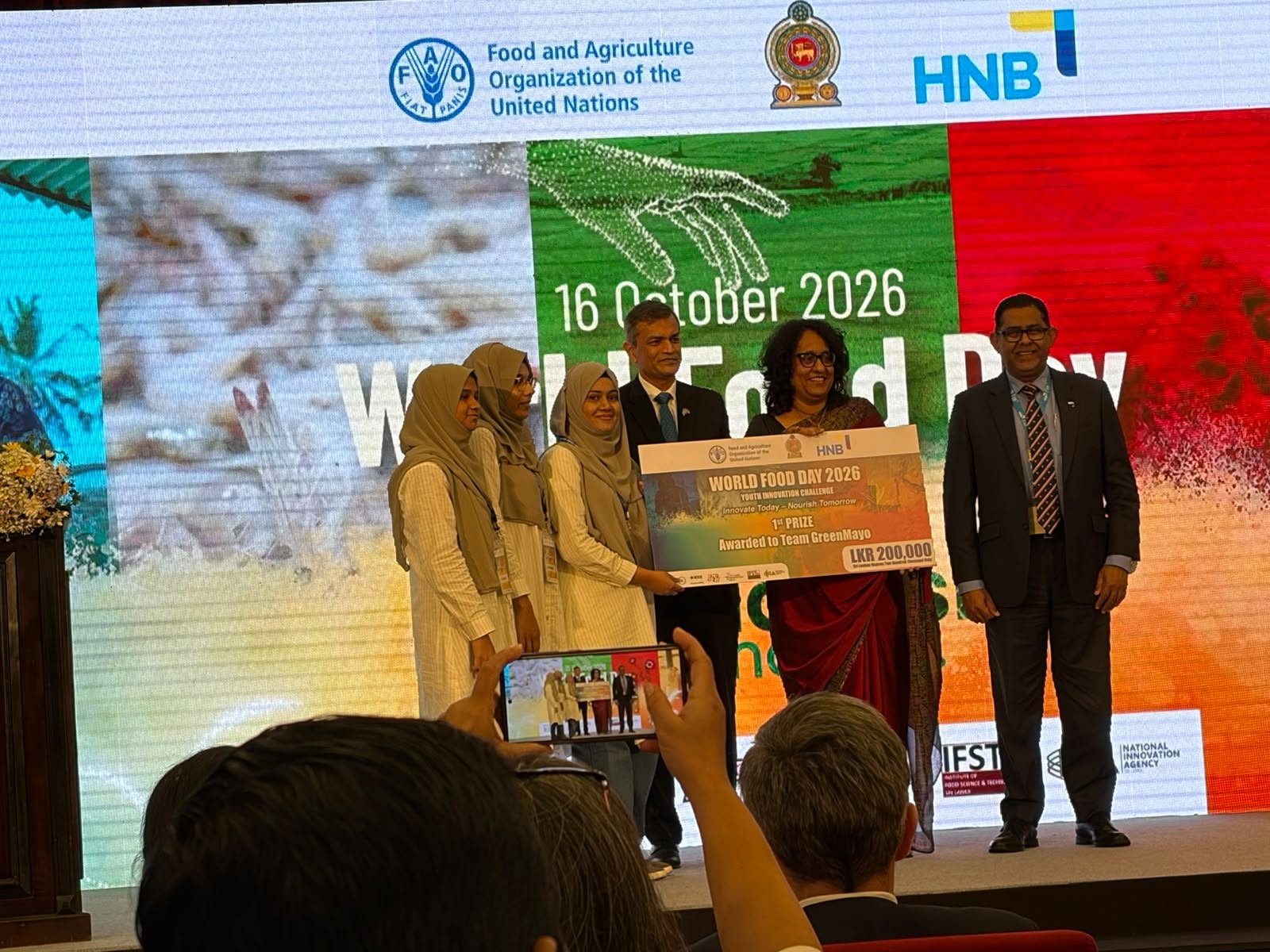 Team GreenMayo Wins World Food Day Youth Innovation Challenge with Plant-Based Mayonnaise