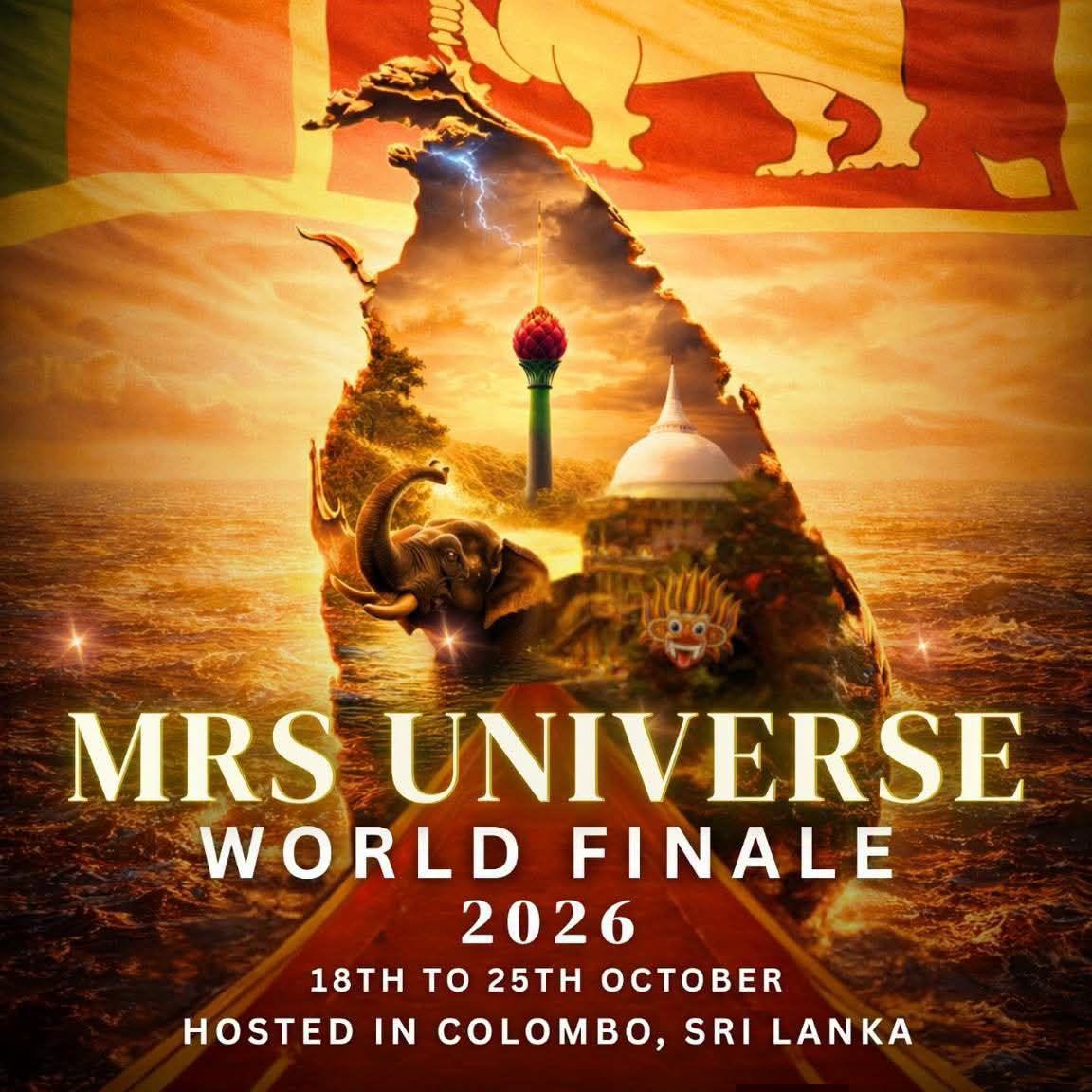 Sri Lanka to Host 49th Mrs Universe 2026, Welcoming Over 130 International Contestants