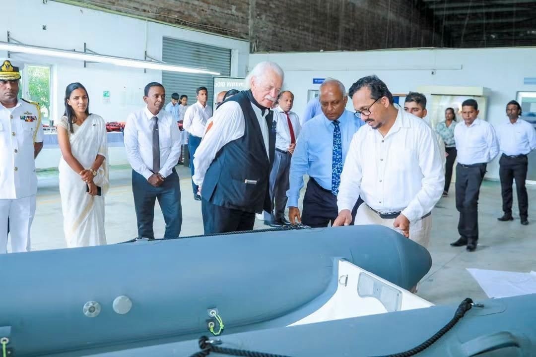 Sri Lanka Exports First Locally Manufactured Amphibious Craft to Europe