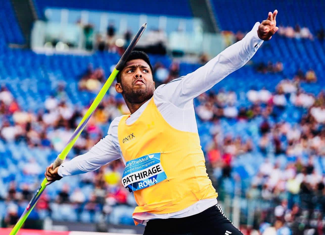 Rumesh Tharanga strikes gold in javelin at World Athletics Ultimate Championship