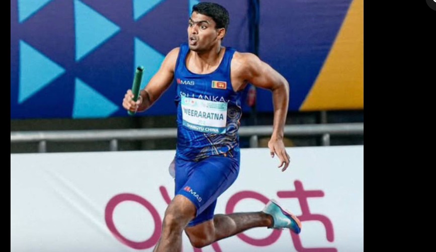 Dineth Induwara Secures Third Place in Men’s 100m in India