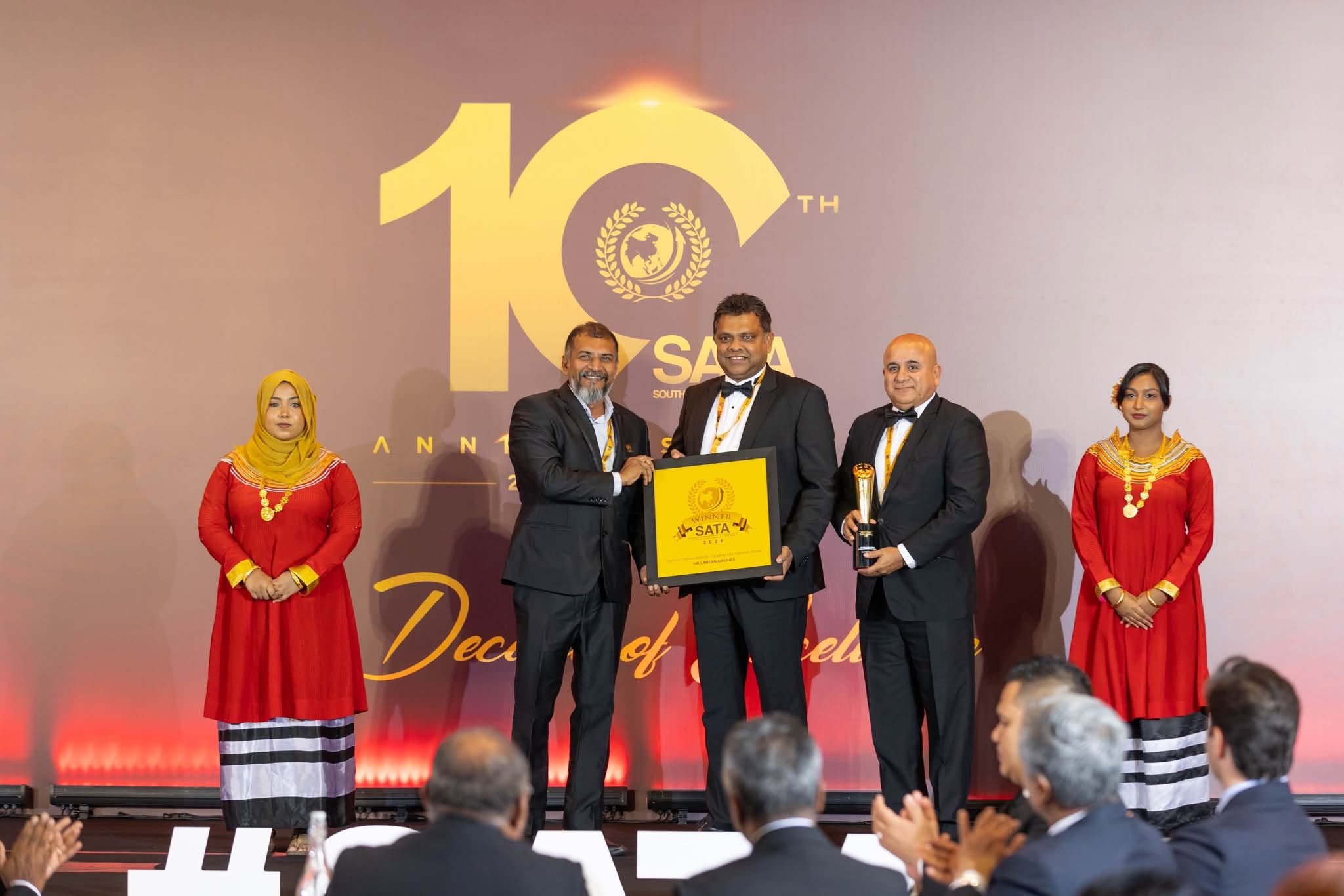 SriLankan Airlines Wins SATA 2026 Visitors’ Choice Award for Leading International Airline