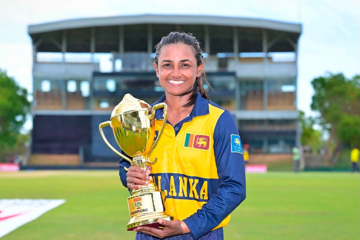 Harshitha Samarawickrama Nominated for ICC Women’s Player of the Month Award for July