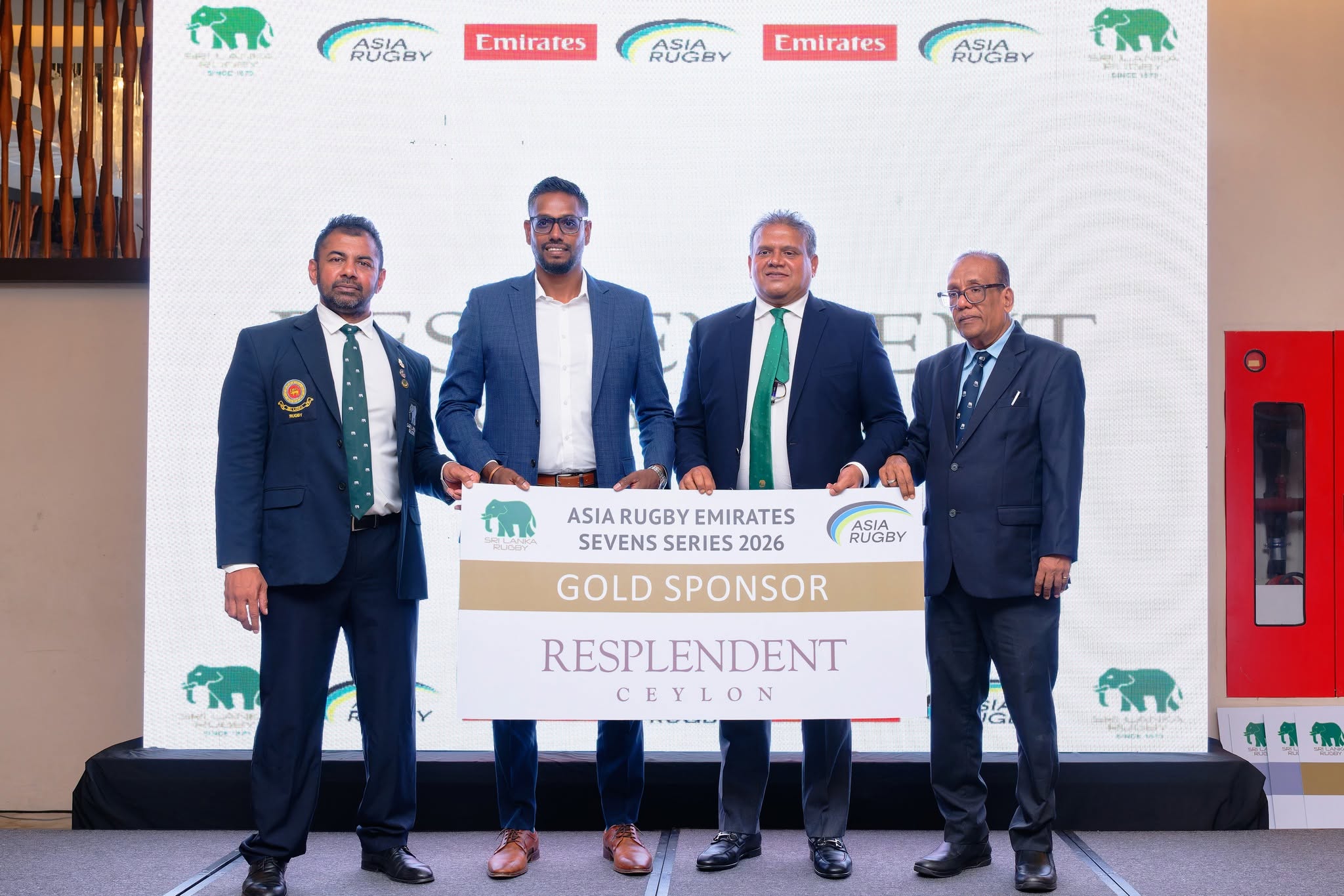 Resplendent Ceylon Sponsors Sri Lanka Tuskers for Asia Rugby Emirates 7s Series