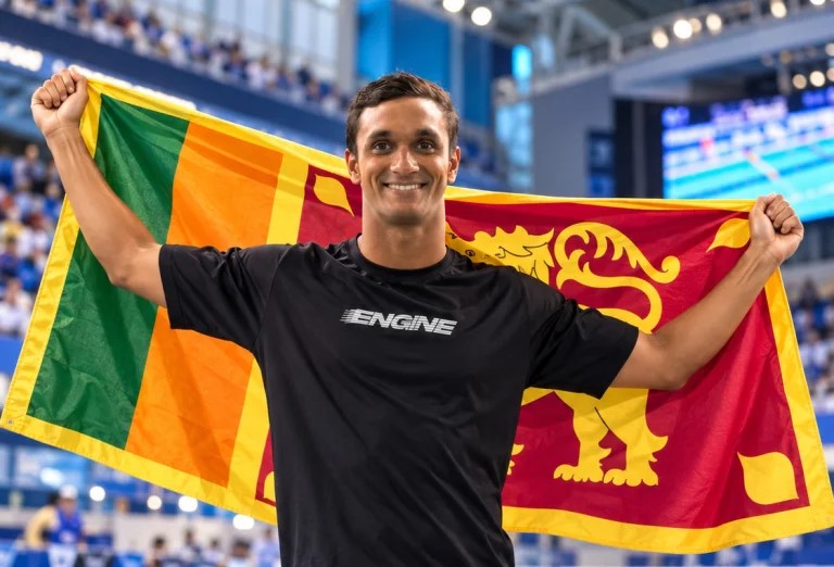 Melbourne-Based Sri Lankan Swimmer Akalanka Peiris Breaks National Record Twice in One Day
