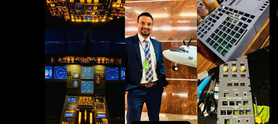 Sri Lankan Engineer Builds Full-Scale Airbus A320 Simulator From Scratch