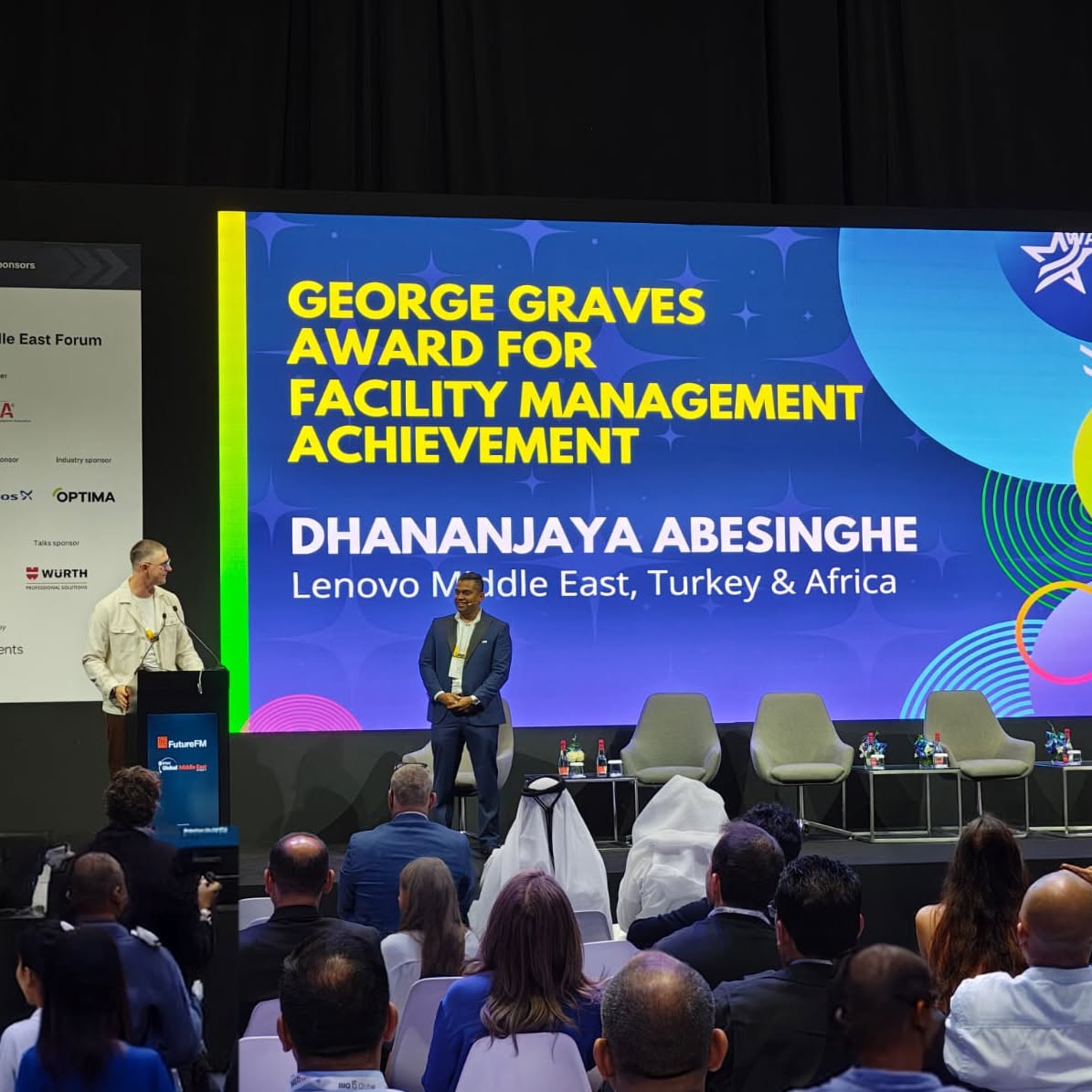 Sri Lankan Professional Dhananjaya Abesinghe Wins Two Global Awards for Leadership in Sustainability and Facility Management