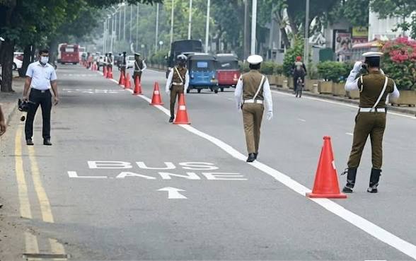 Bus Priority Lane Rule Reintroduced in Colombo from Today