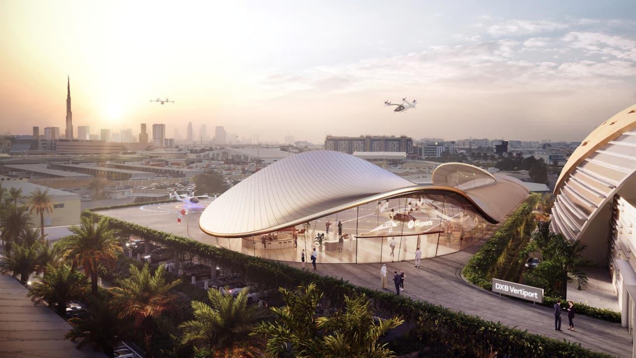 Dubai air taxi plan moves closer after world-first vertiport approval
