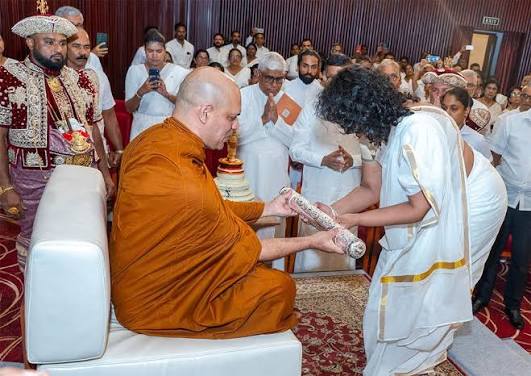 Ven. Hanthane Dhammagavesi Appointed Anunayaka of Amarapura Sri Sambuddha Sasanodaya Sangha Sabha
