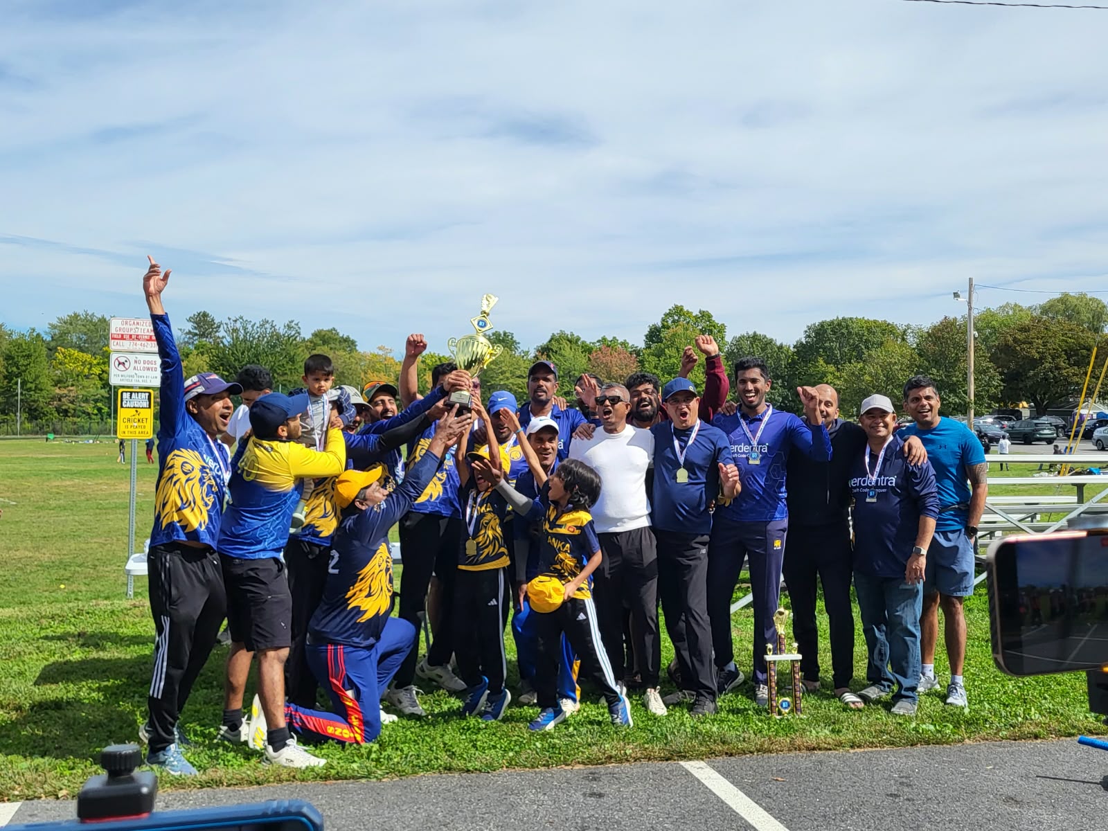 Sri Lanka's 'SL Lions' team wins the NECA 2026 Division D Championship in Boston
