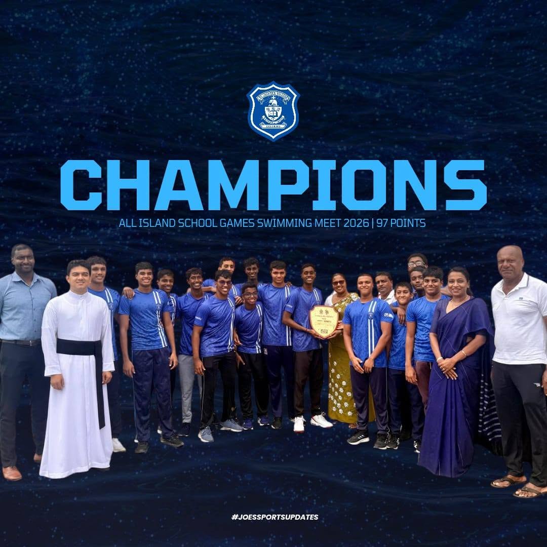 St. Joseph’s College Retain National School Games Swimming Championship Title