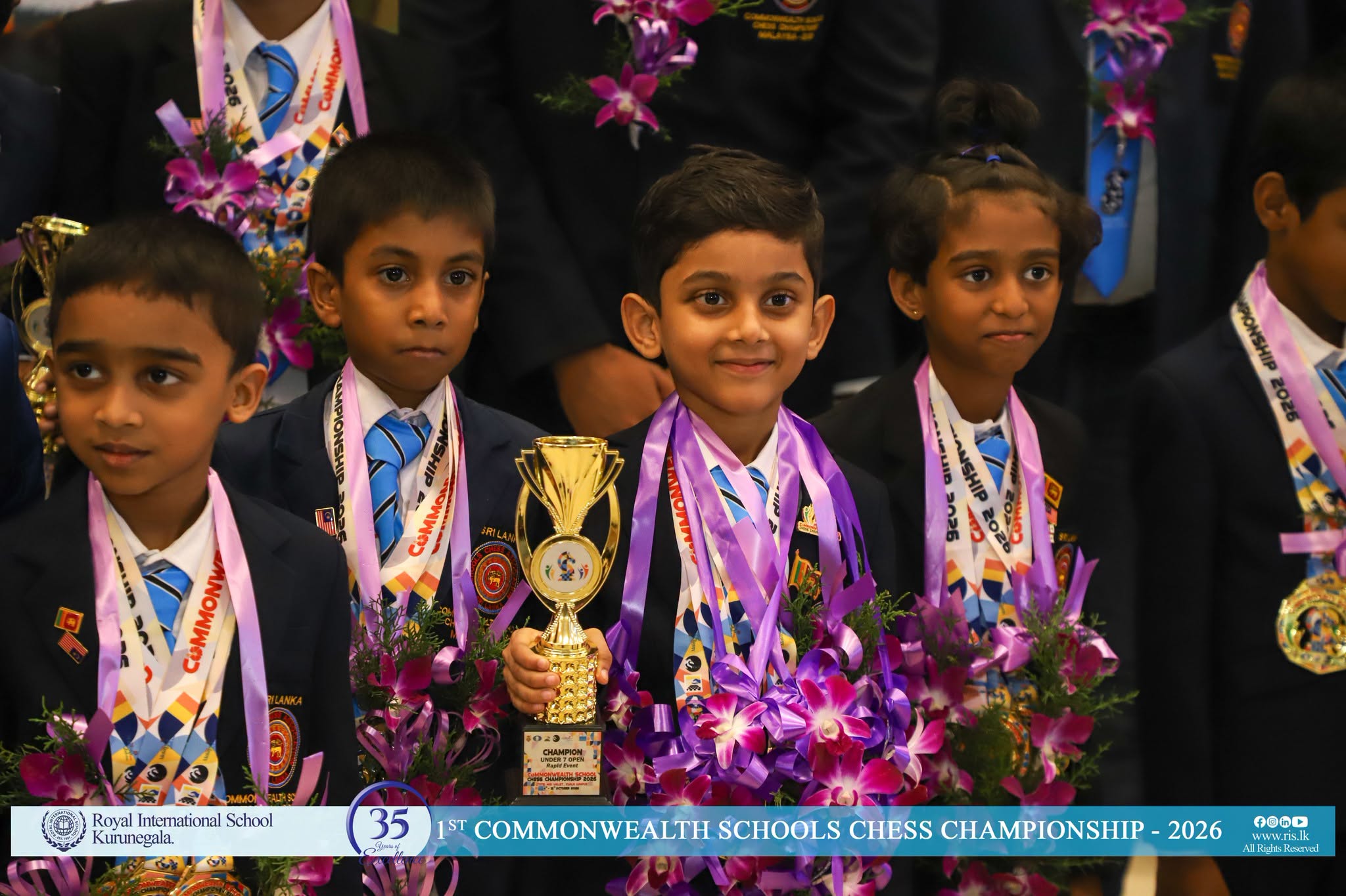 Sri Lankan Young Chess Players Shine at Commonwealth Schools Chess Championship 2026