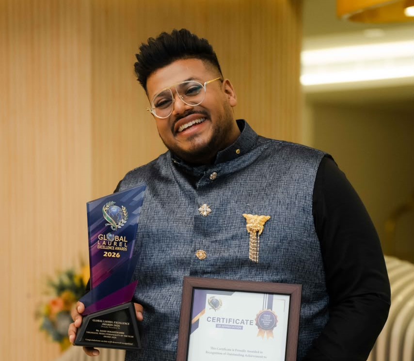 Danu Innasithamby Honoured as “Trilingual Media Personality of the Year 2026” at Global Laurel Excellence Awards