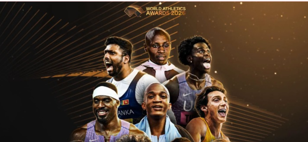 Sri Lanka’s Rumesh Tharanga nominated for 2026 Men’s World Athlete of the Year