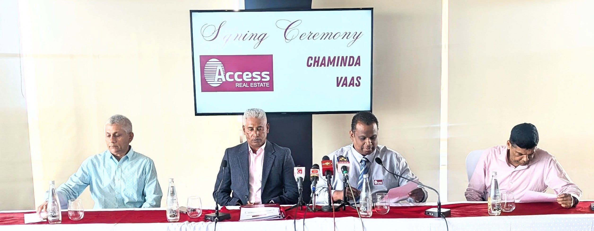 Access Real Estate Marks 15 Years, Names Chaminda Vaas as Brand Ambassador