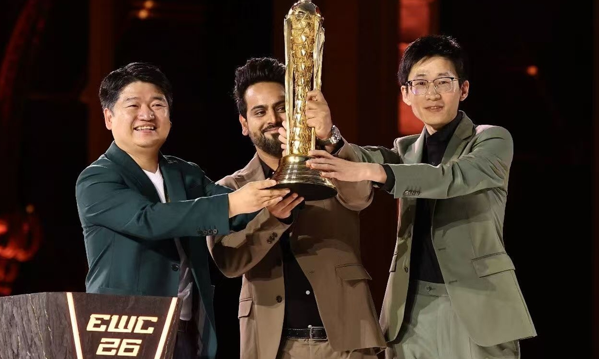 Chinese team wins Esports World Cup 2026 in Paris
