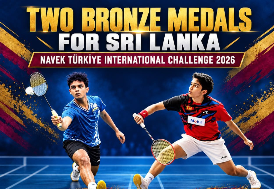 Sri Lanka Wins Two Bronze Medals at Türkiye International Challenge 2026