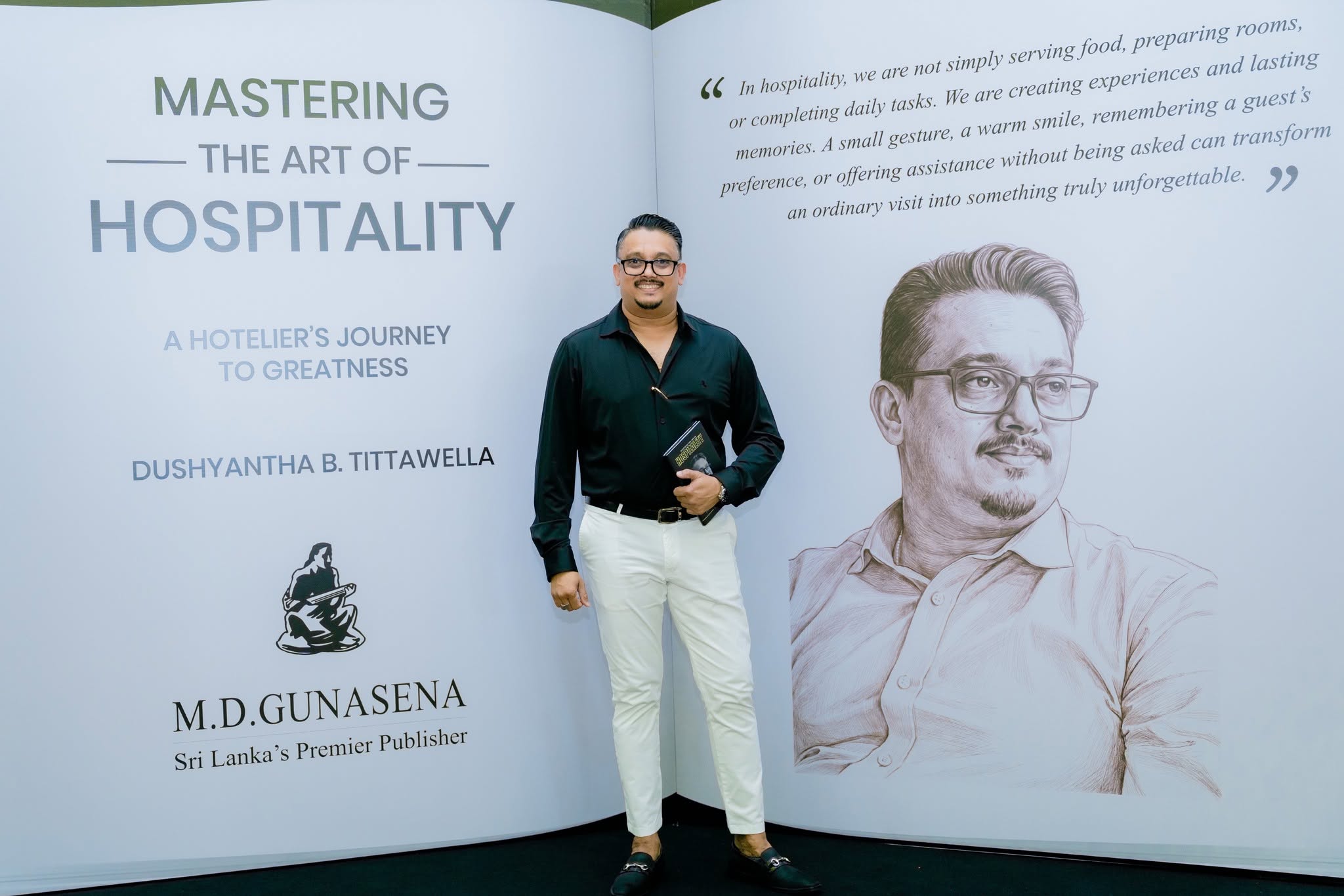 Dushyantha Tittawella Launches ‘Mastering The Art Of Hospitality’