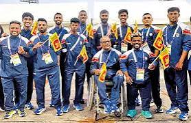 Sri Lanka’s Asian Para Games Medal Winners Return Home with Nine Medals