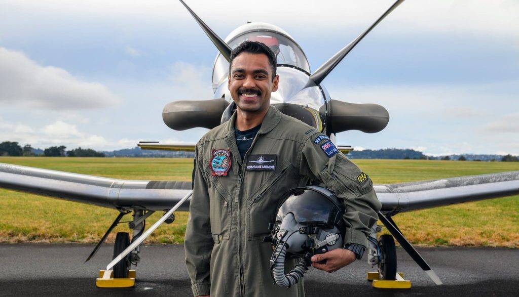 From a Childhood Fascination to the Cockpit: Sri Lankan Pilot Roshane Mendis Takes Flight with RNZAF