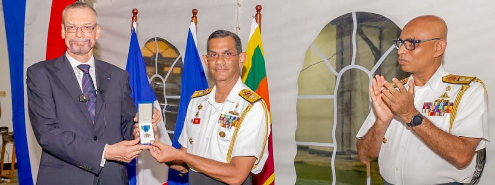 Rear Admiral Dammika Kumara Receives France’s Order of Maritime Merit