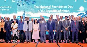 South Korea Celebrates National Foundation Day in Colombo