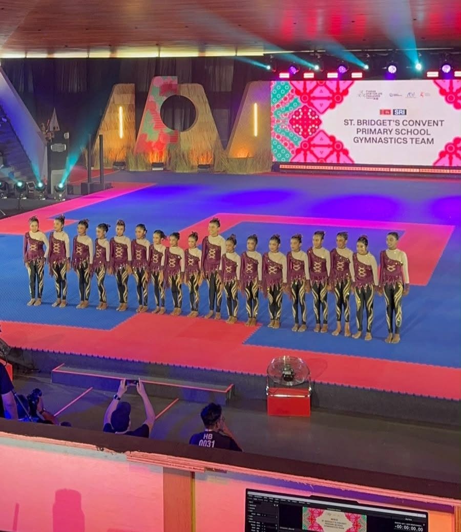 St. Bridget’s Primary Gymnastics Team Wins Bronze at Asian Gym for Life Challenge 2026