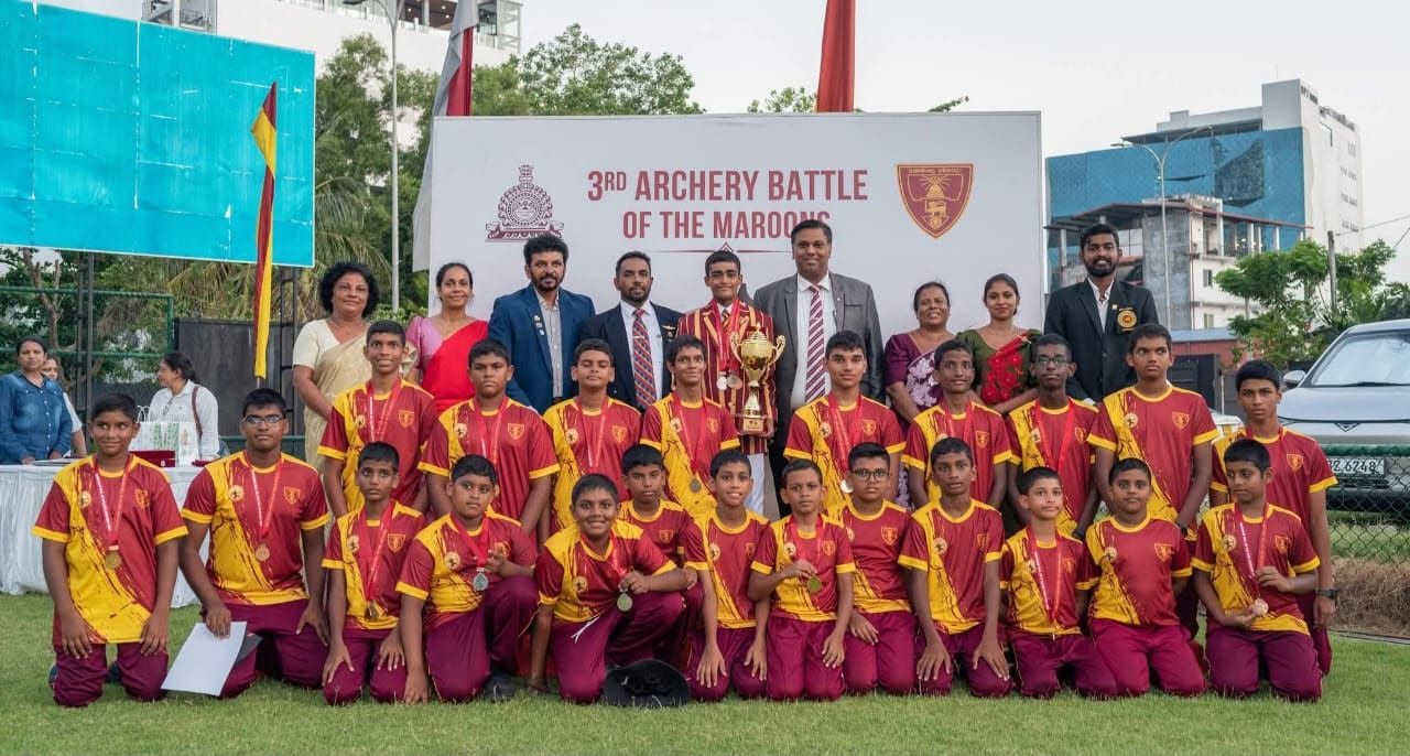 Ananda College Crowned Overall Champions at Third Archery Battle of the Maroons