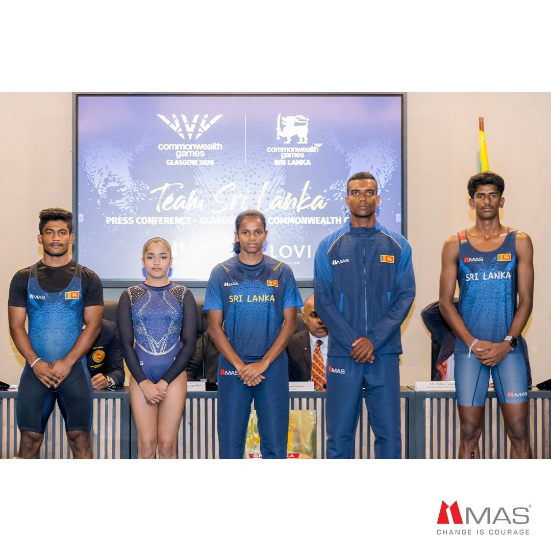 MAS Unveils Official Team Sri Lanka Kits for Glasgow 2026 Commonwealth Games