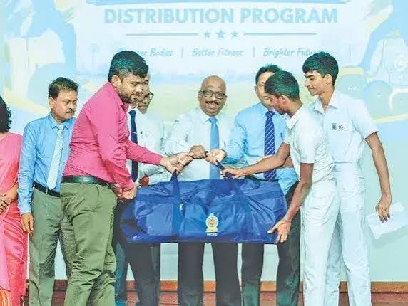 Gampaha Schools Receive Rs. 4.7 Million Worth of Sports Equipment