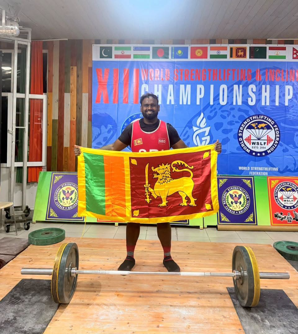 Panduka Jayalath Sets World Record and Wins Gold for Sri Lanka