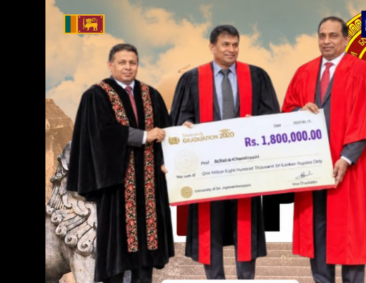 Prof. Rohana Chandrajith Receives Sri Lanka’s First Endowed Professorship
