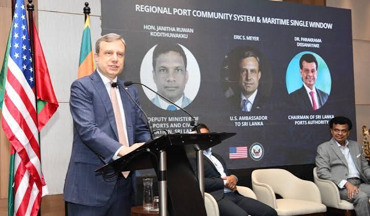 US Embassy Brings American Port Technology to Colombo to Modernise Maritime Trade